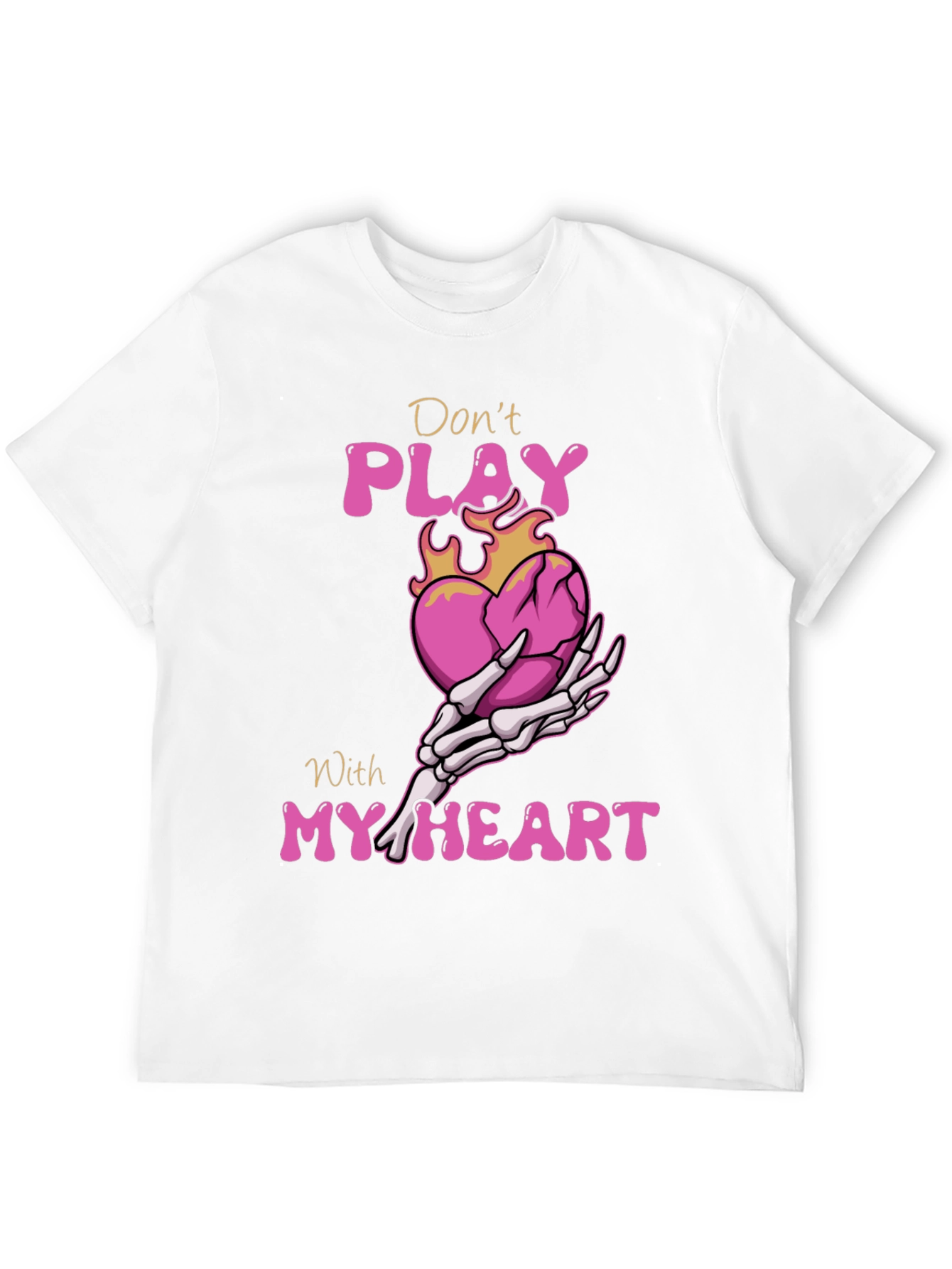 Dont Play With My Heart Graphic Tee