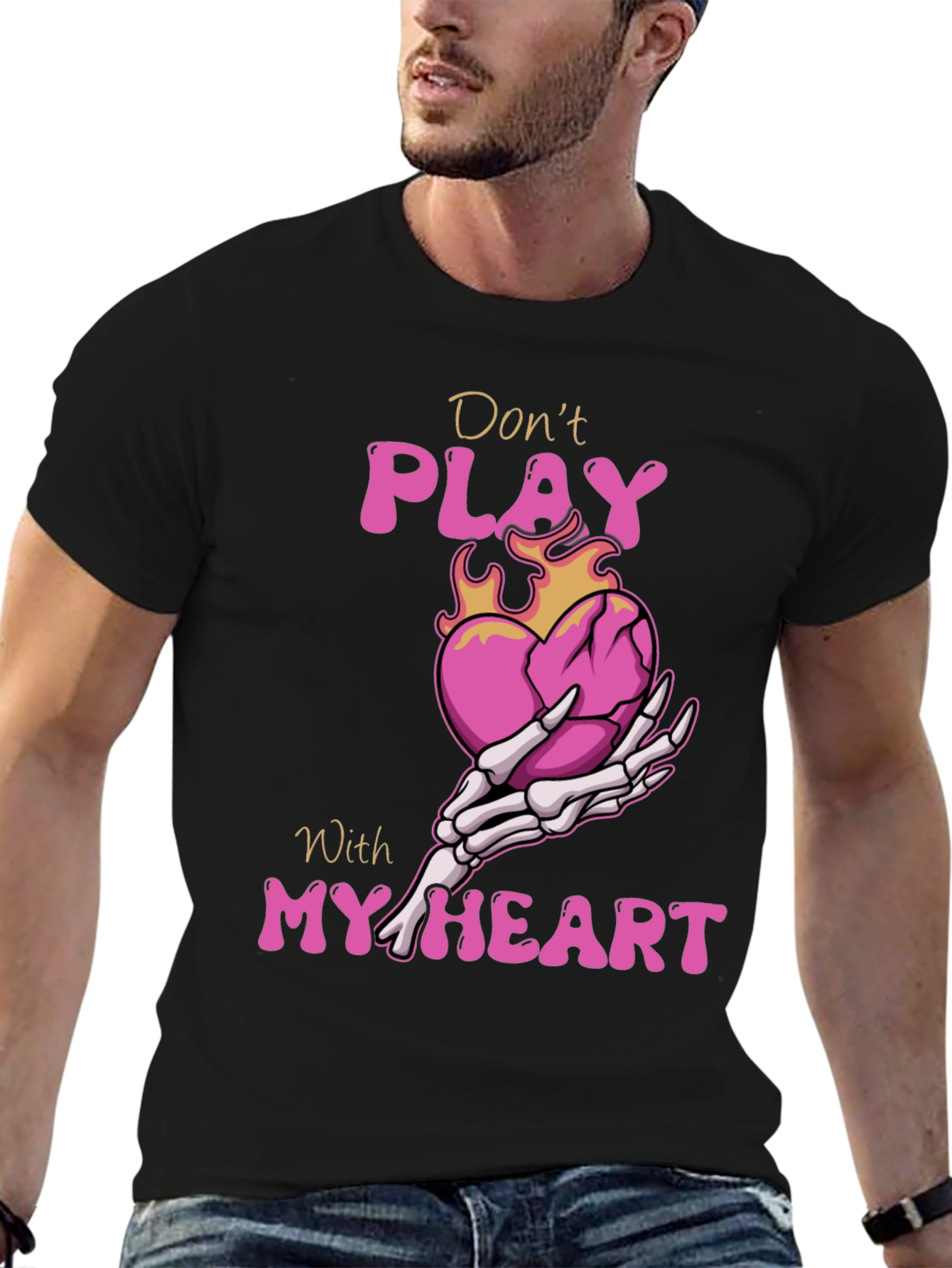 Dont Play With My Heart Graphic Tee