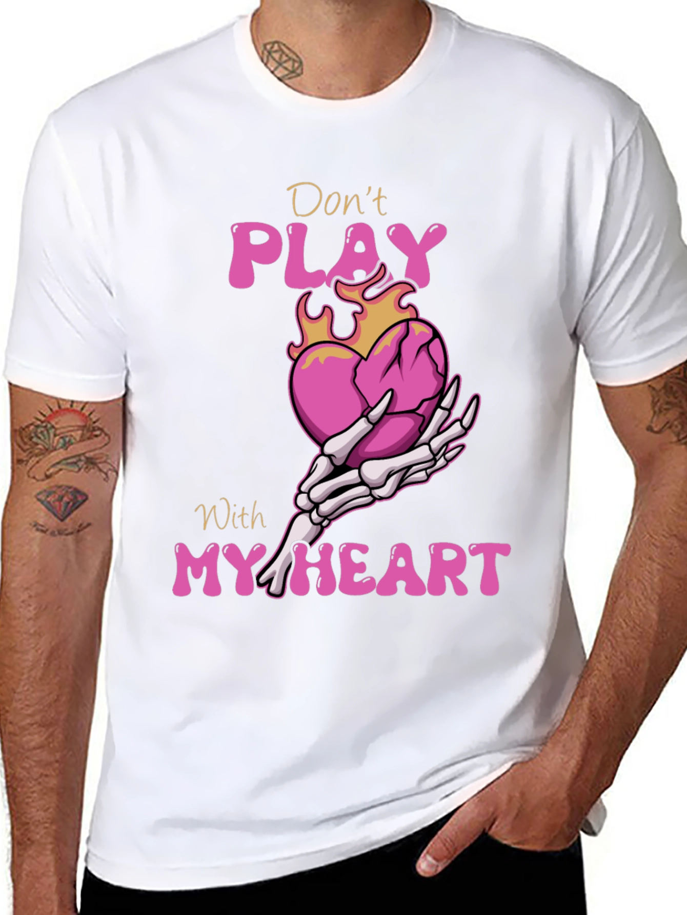 Dont Play With My Heart Graphic Tee