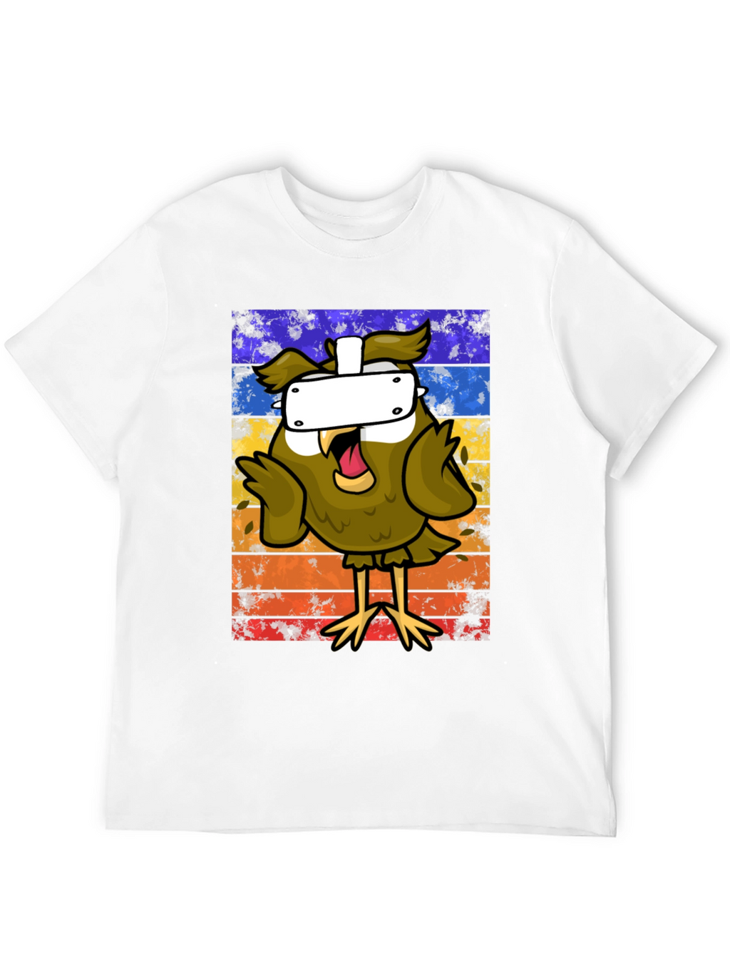 Owl VR Headset Graphic Tee