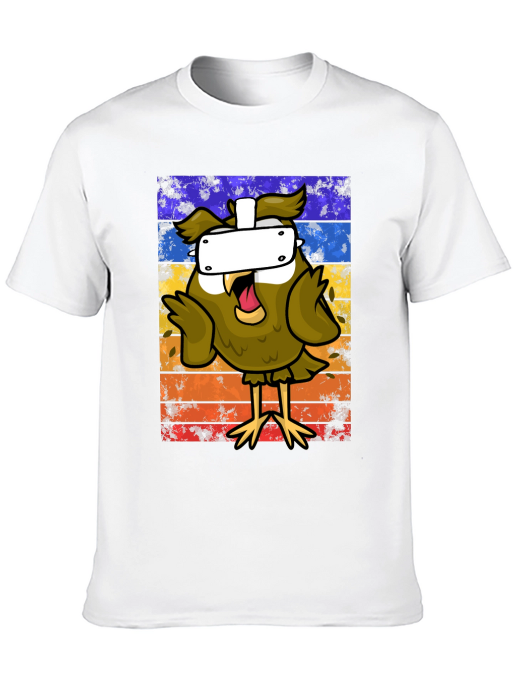 Owl VR Headset Graphic Tee
