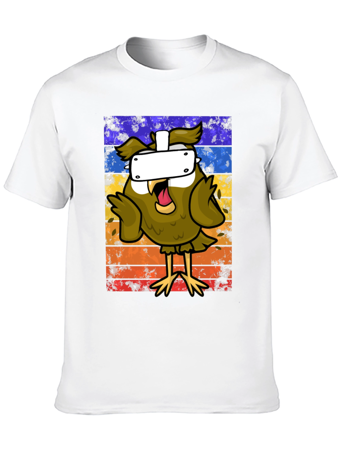 Owl VR Headset Graphic Tee