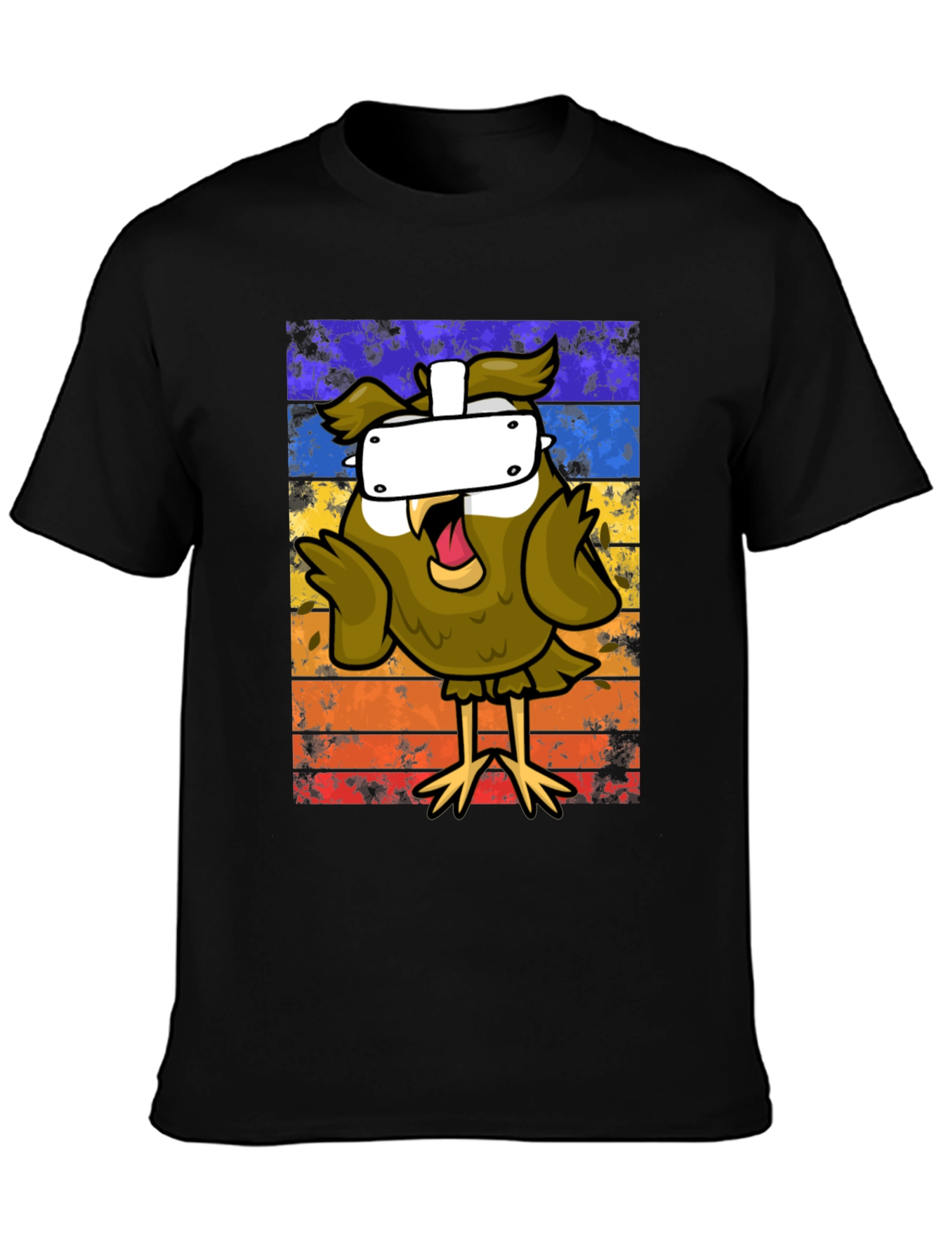 Owl VR Headset Graphic Tee