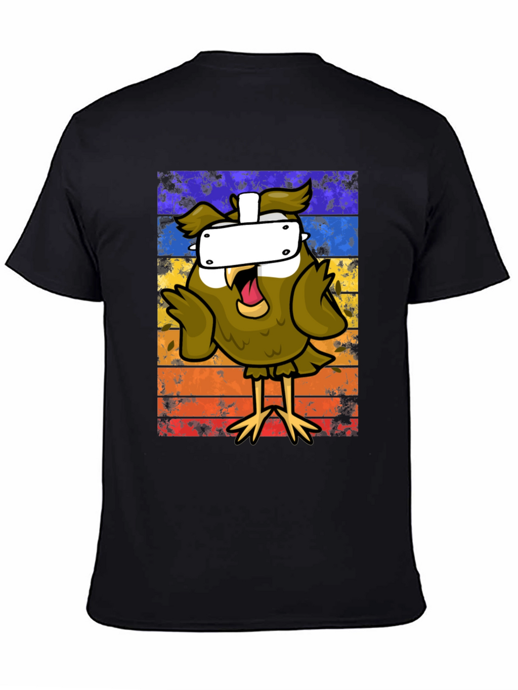 Owl VR Headset Graphic Tee