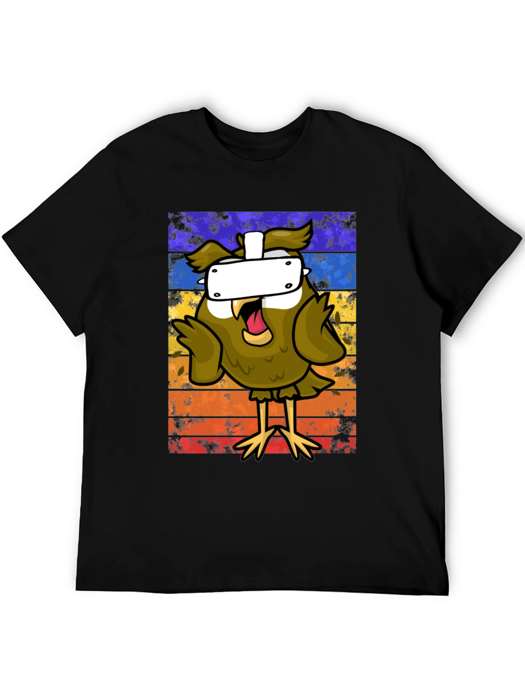 Owl VR Headset Graphic Tee