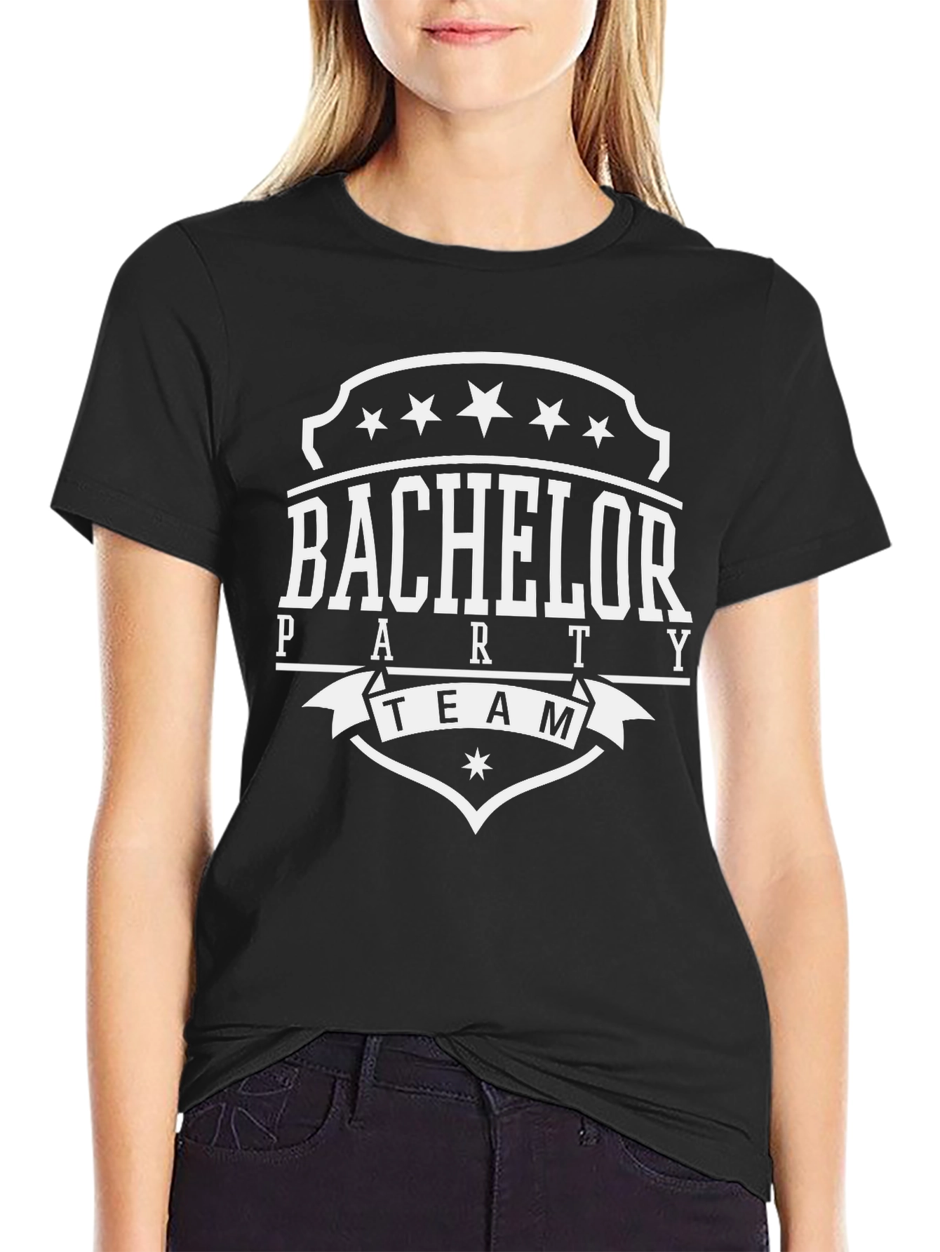 Bachelor Party Team T-Shirt - Grooms Squad Apparel
