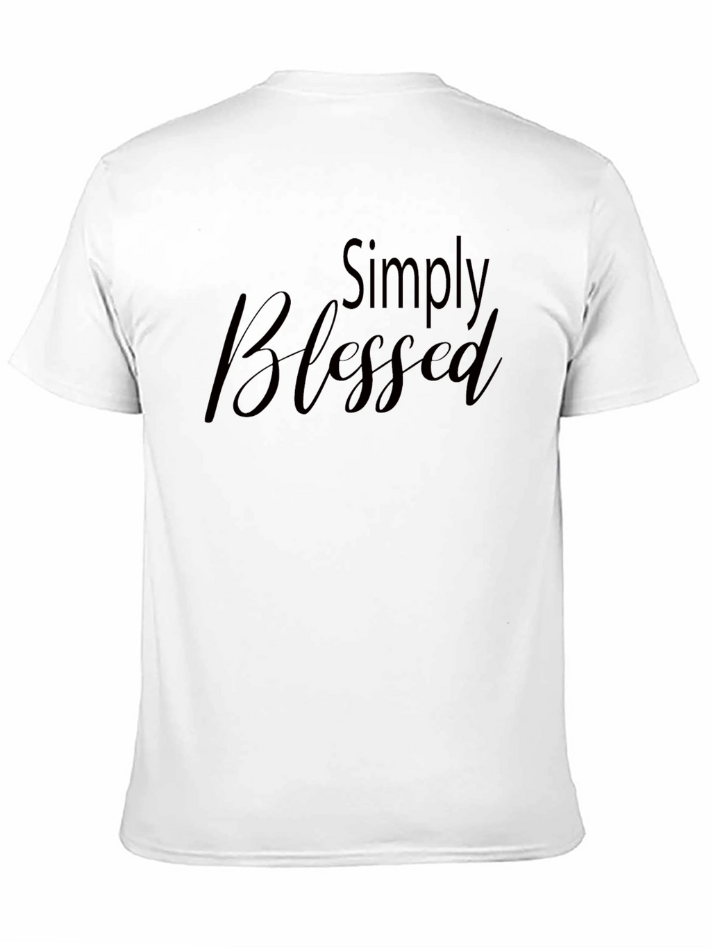 Simply Blessed Black T-Shirt