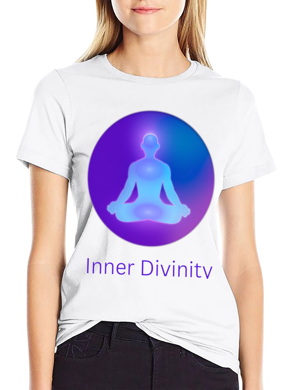 Inner Divinity Meditation Graphic T-Shirt