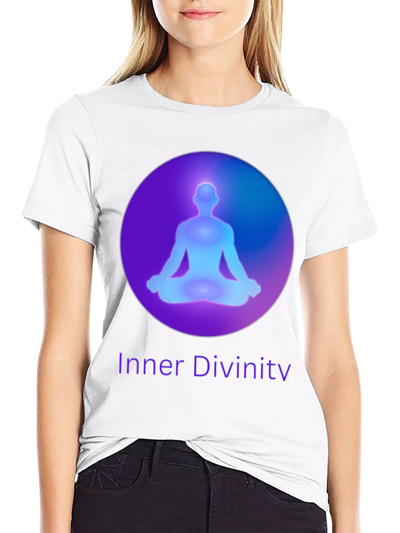 Inner Divinity Meditation Graphic T-Shirt