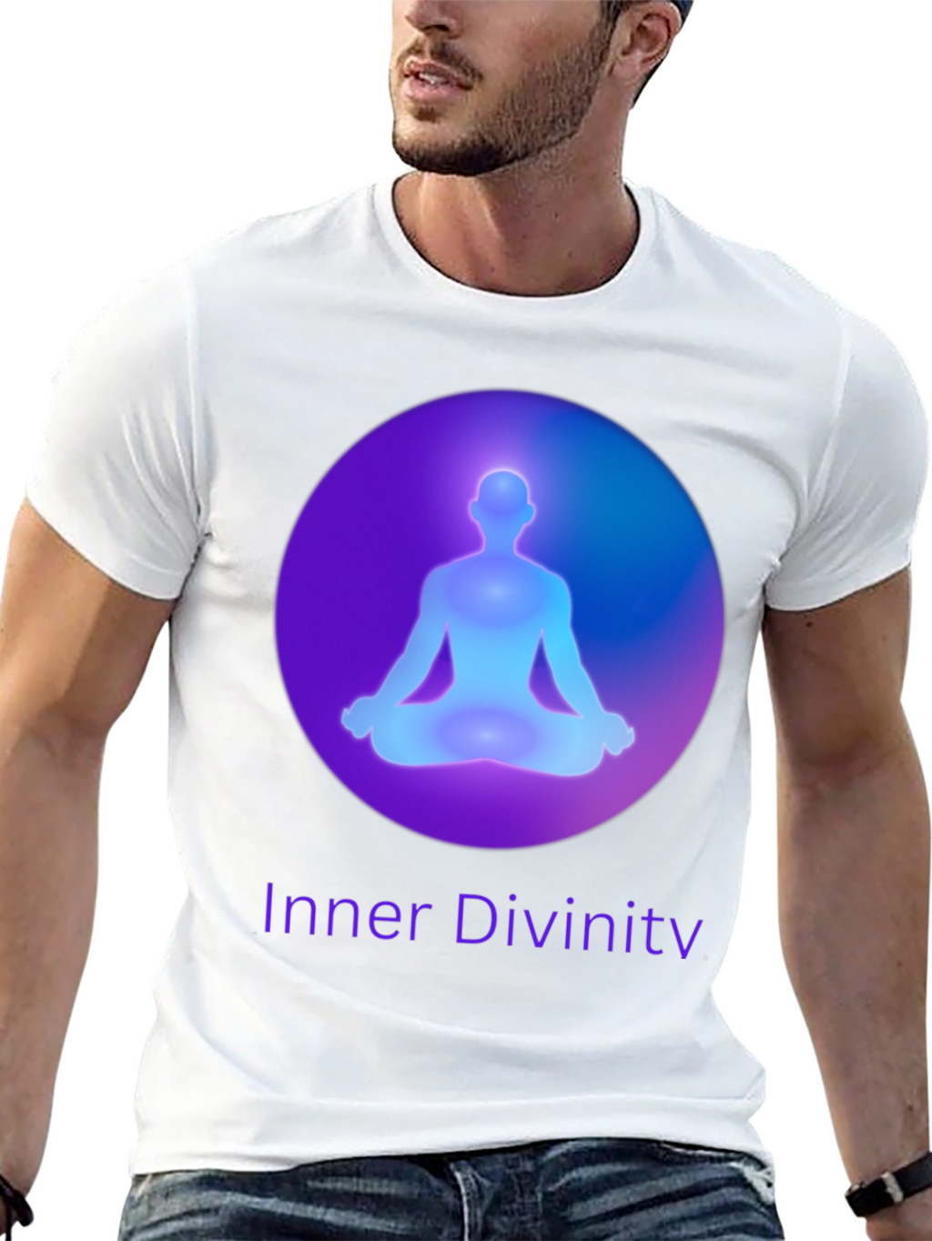 Inner Divinity Meditation Graphic T-Shirt