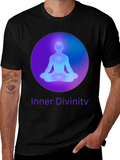 Inner Divinity Meditation Graphic T-Shirt