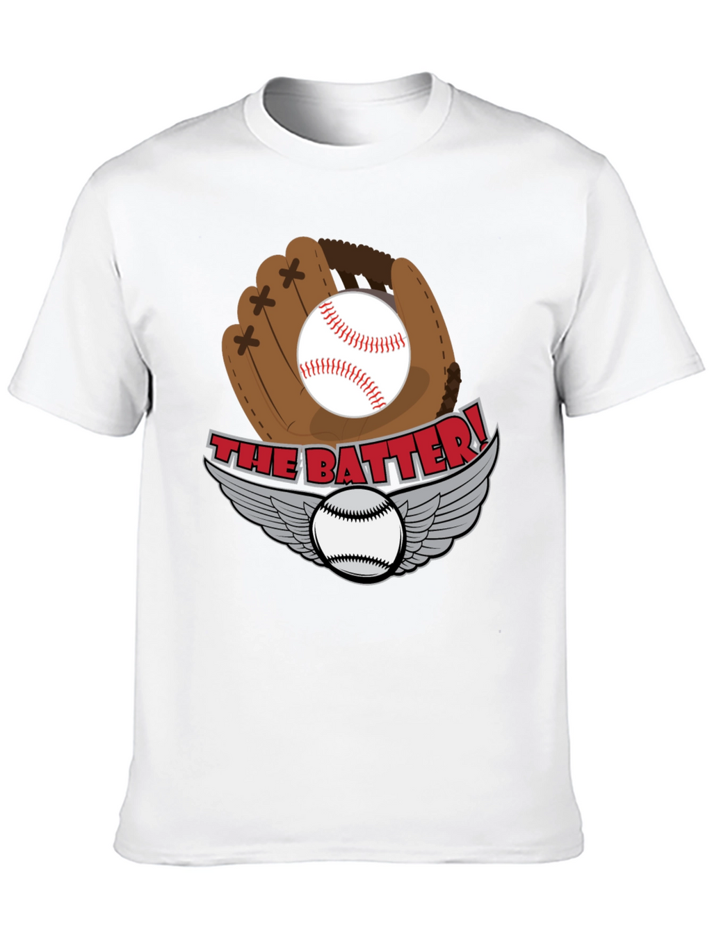 The Batter! Baseball Graphic T-Shirt