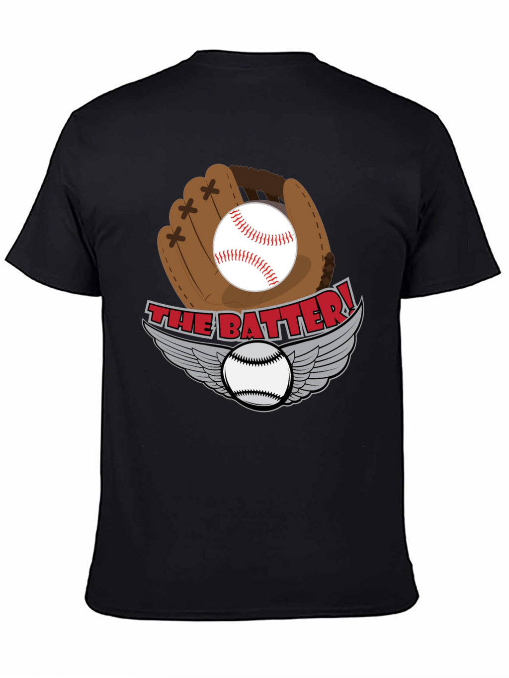 The Batter! Baseball Graphic T-Shirt