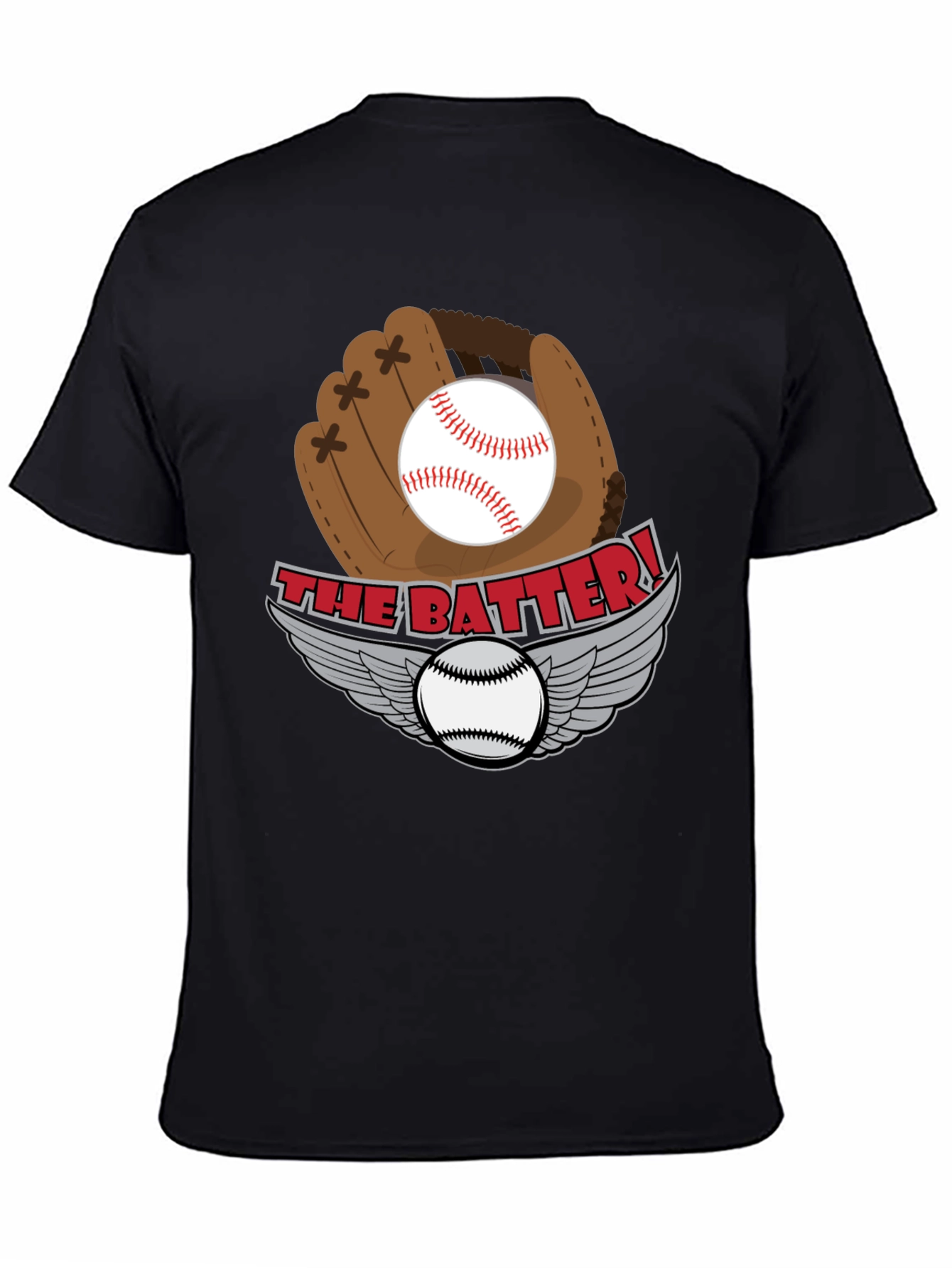 The Batter! Baseball Graphic T-Shirt
