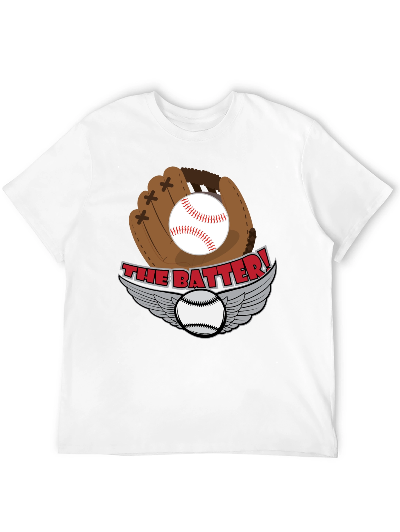 The Batter! Baseball Graphic T-Shirt