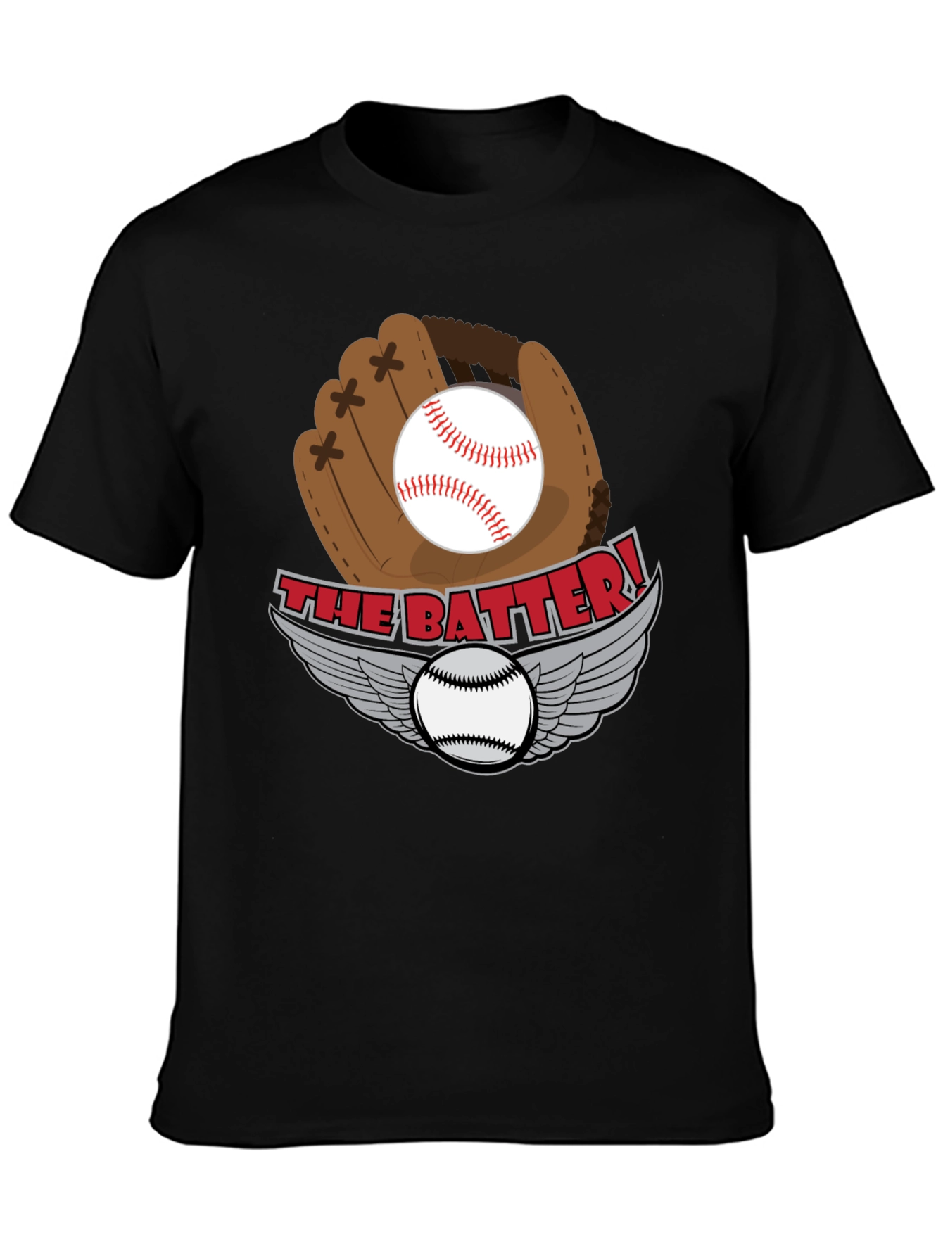 The Batter! Baseball Graphic T-Shirt