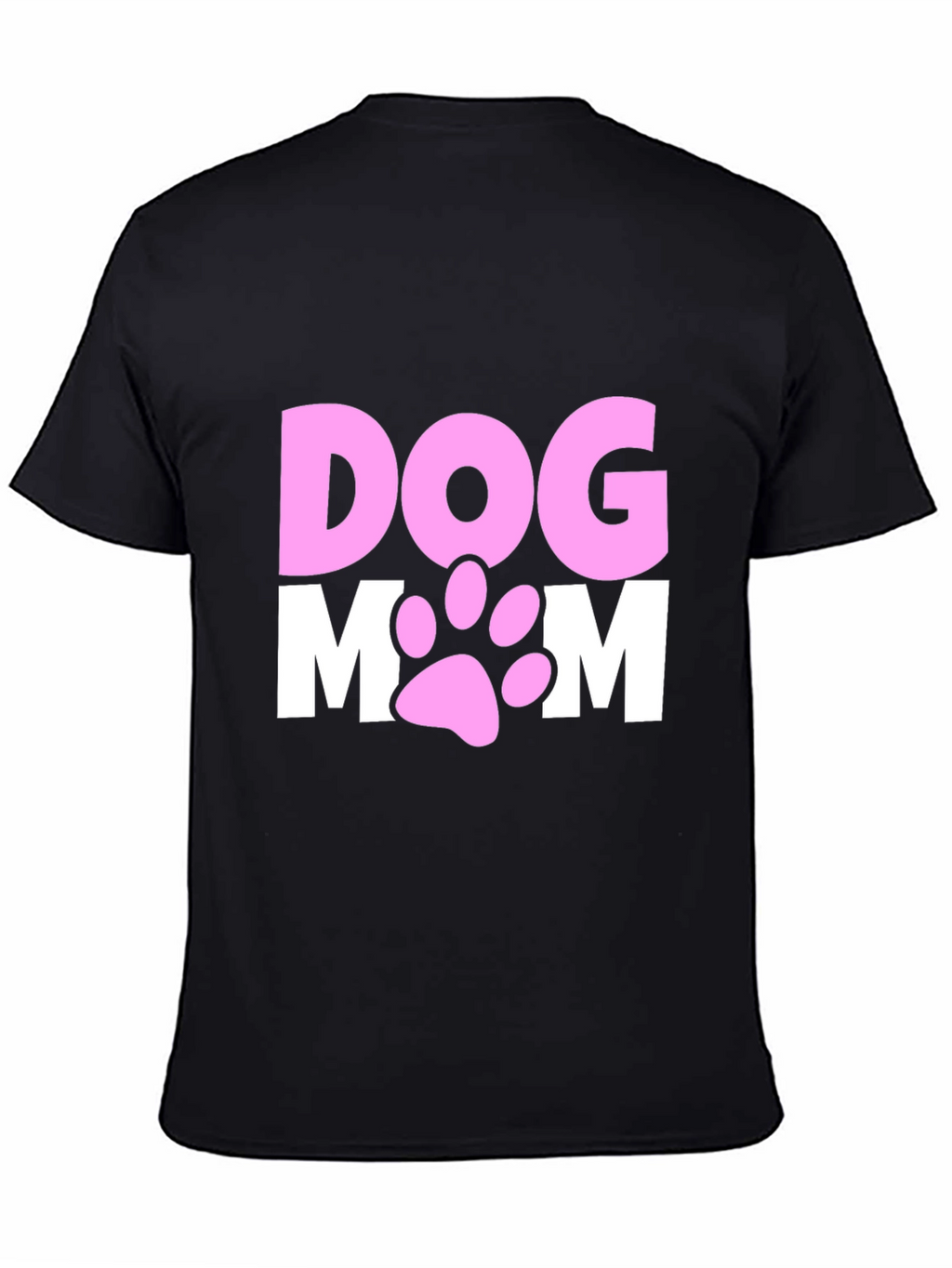 Dog Mom T-Shirt Cute Paw Print Design