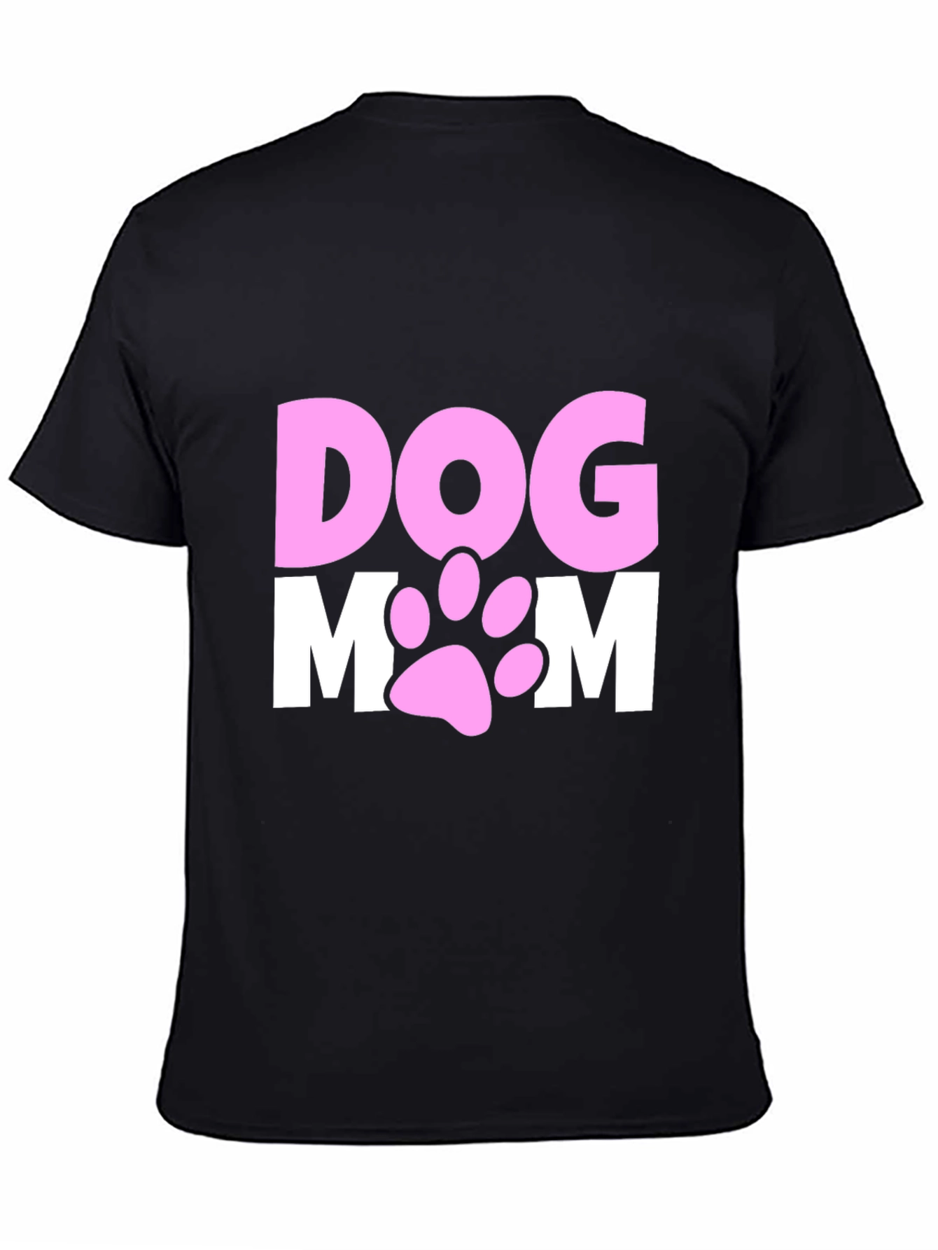 Dog Mom T-Shirt Cute Paw Print Design