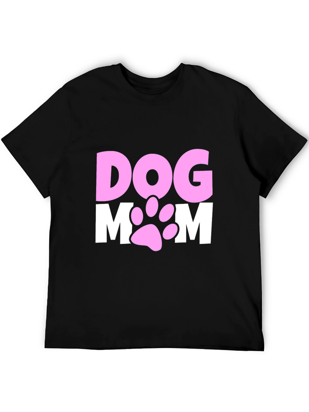 Dog Mom T-Shirt Cute Paw Print Design