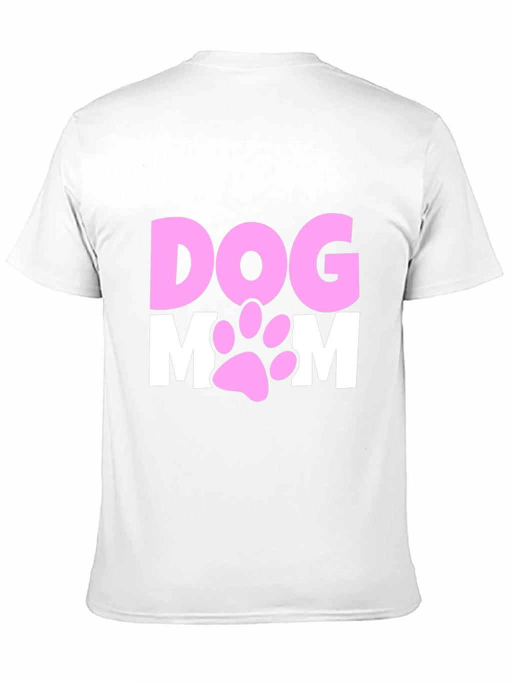 Dog Mom T-Shirt Cute Paw Print Design