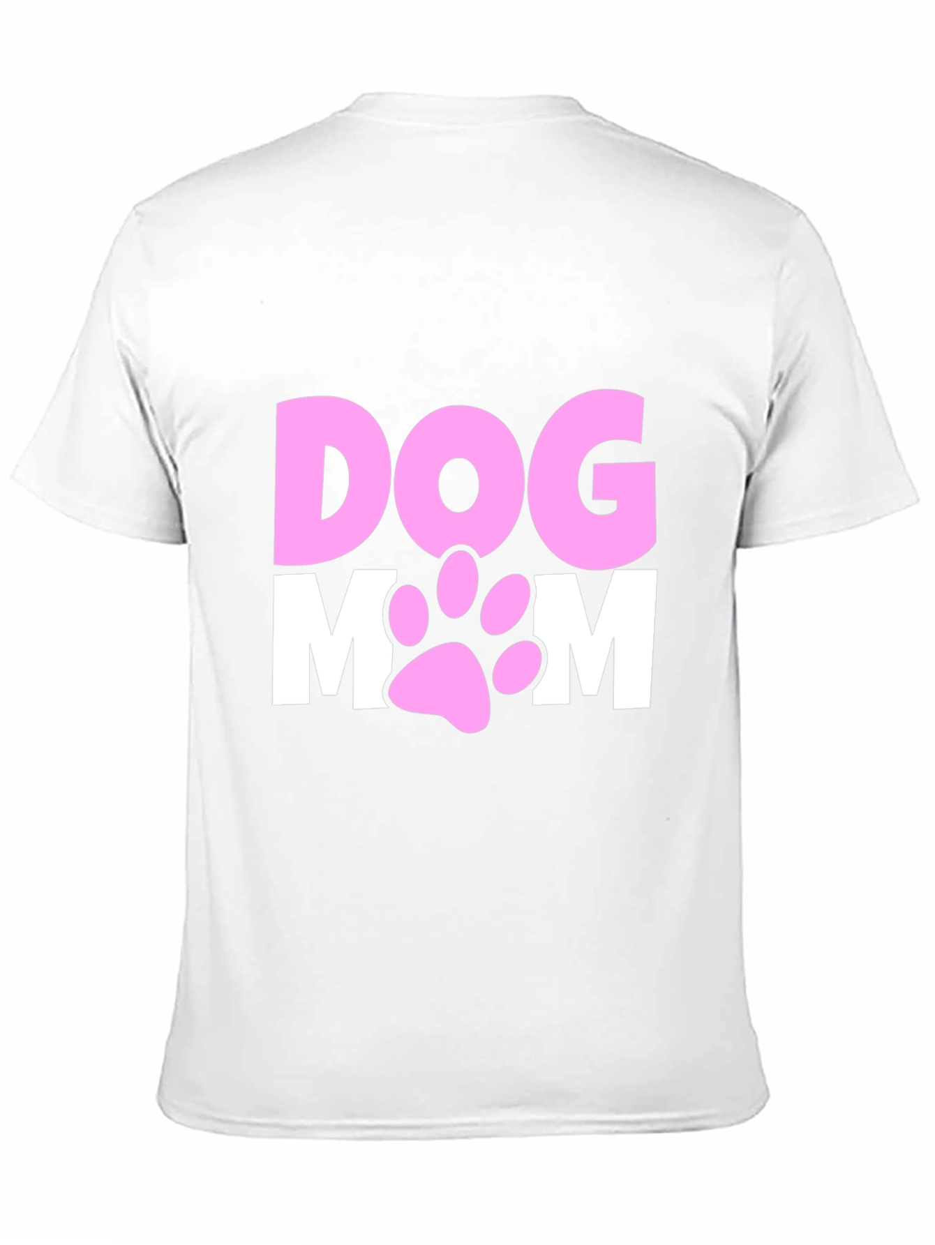 Dog Mom T-Shirt Cute Paw Print Design