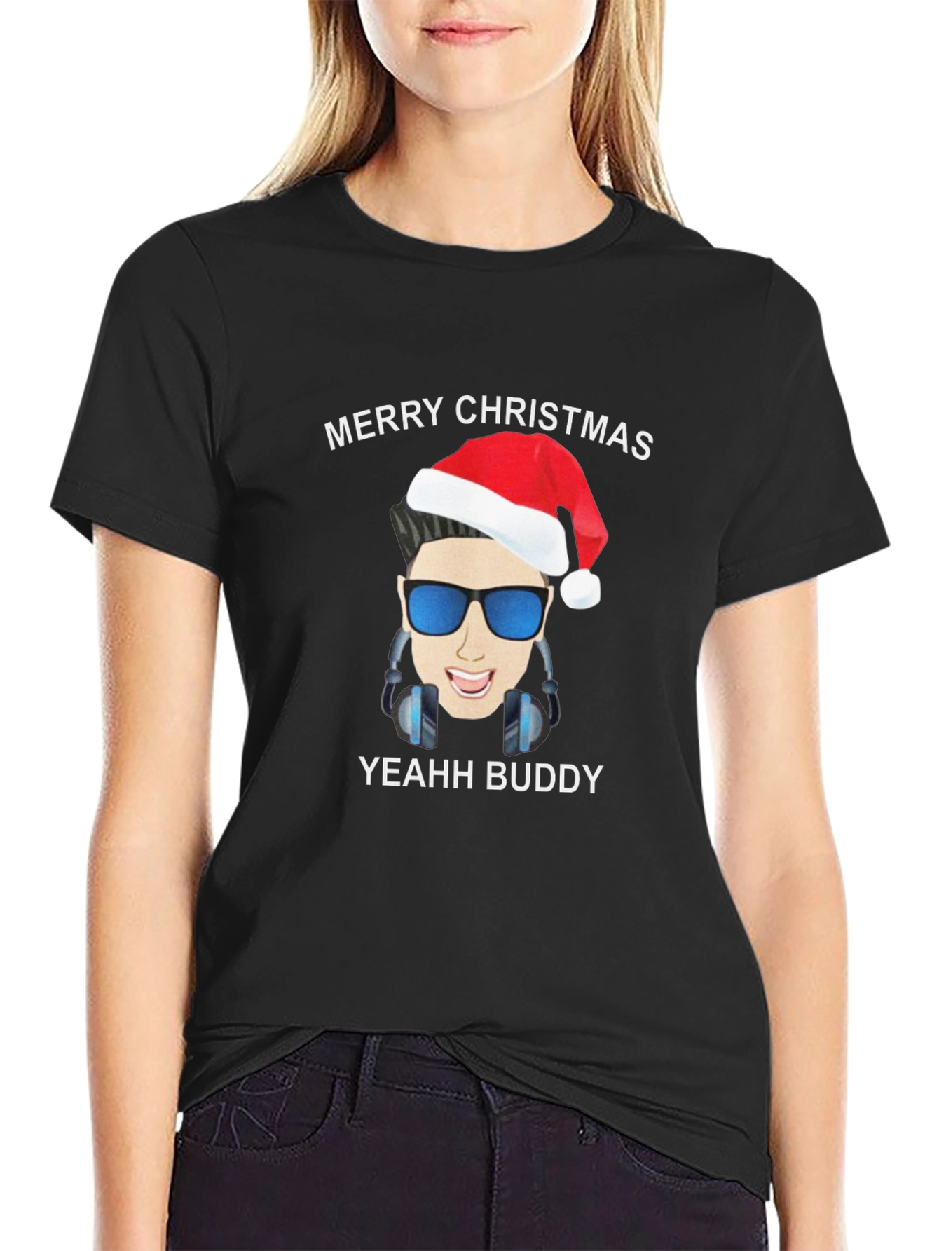 Merry Christmas Yeahh Buddy Graphic T-Shirt