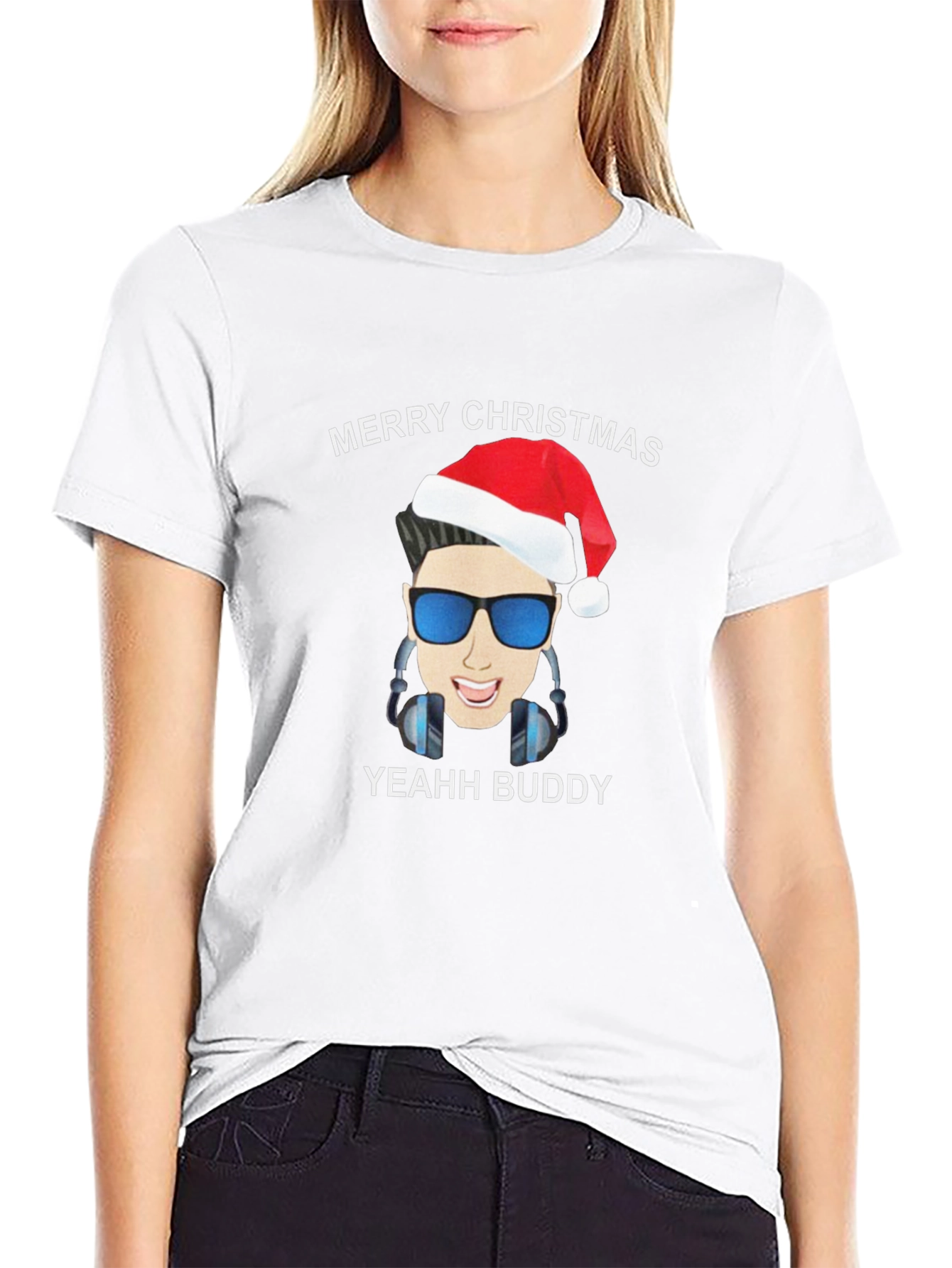 Merry Christmas Yeahh Buddy Graphic T-Shirt