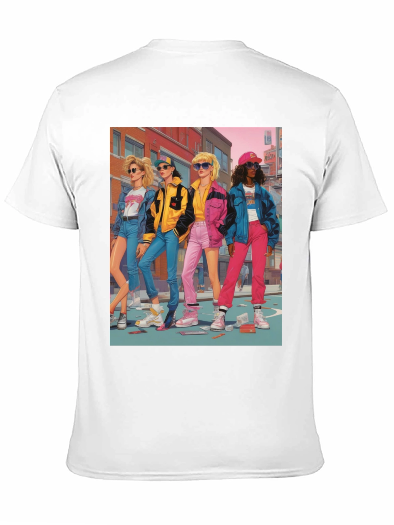 Retro 80s Pop Art Style T-Shirt
