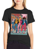 Retro 80s Pop Art Style T-Shirt