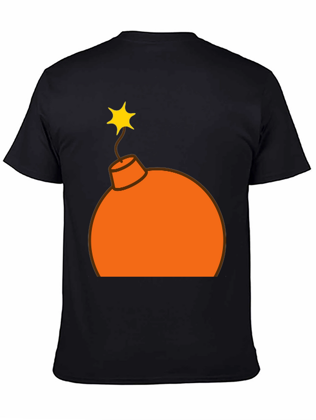 Novelty Bomb Graphic T-Shirt - Black