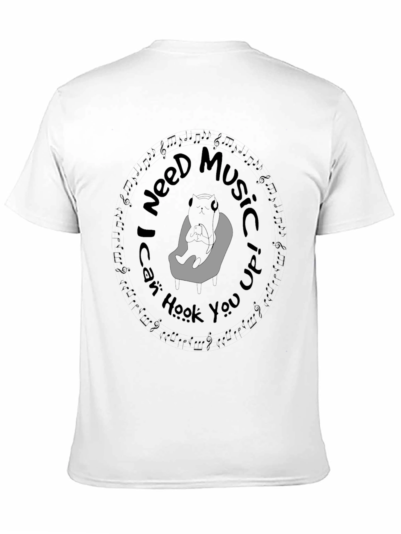 Music Lovers T-Shirt - I Need Music