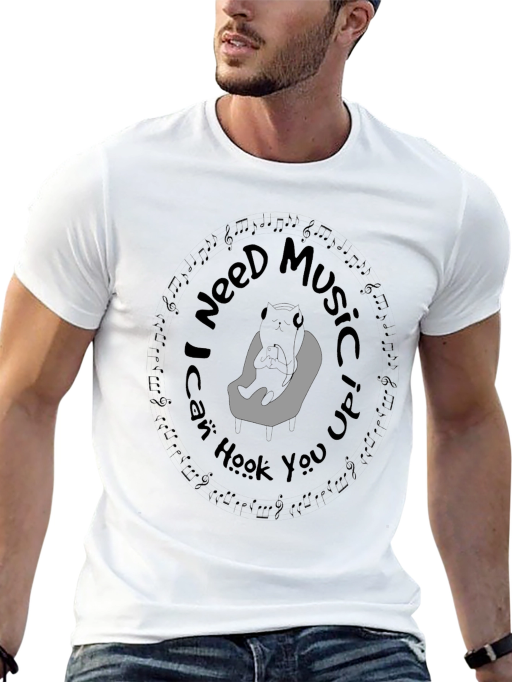 Music Lovers T-Shirt - I Need Music