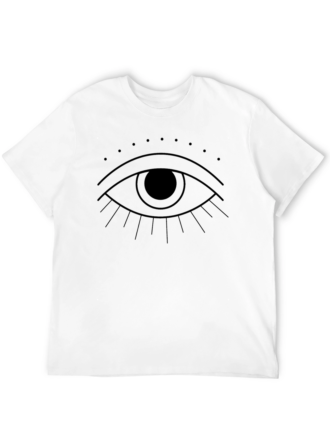 Eye Graphic Black T-Shirt - Modern & Stylish