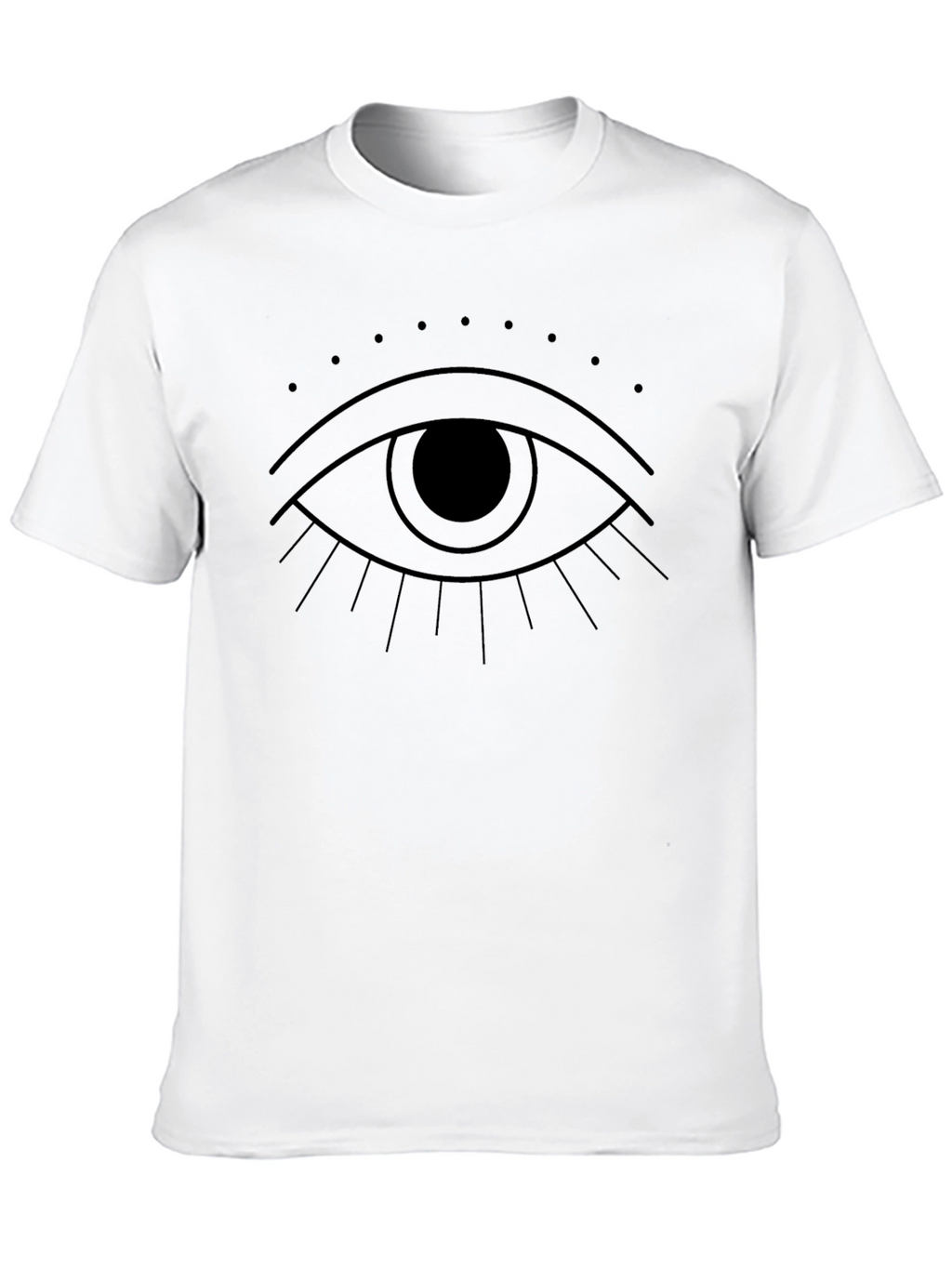 Eye Graphic Black T-Shirt - Modern & Stylish