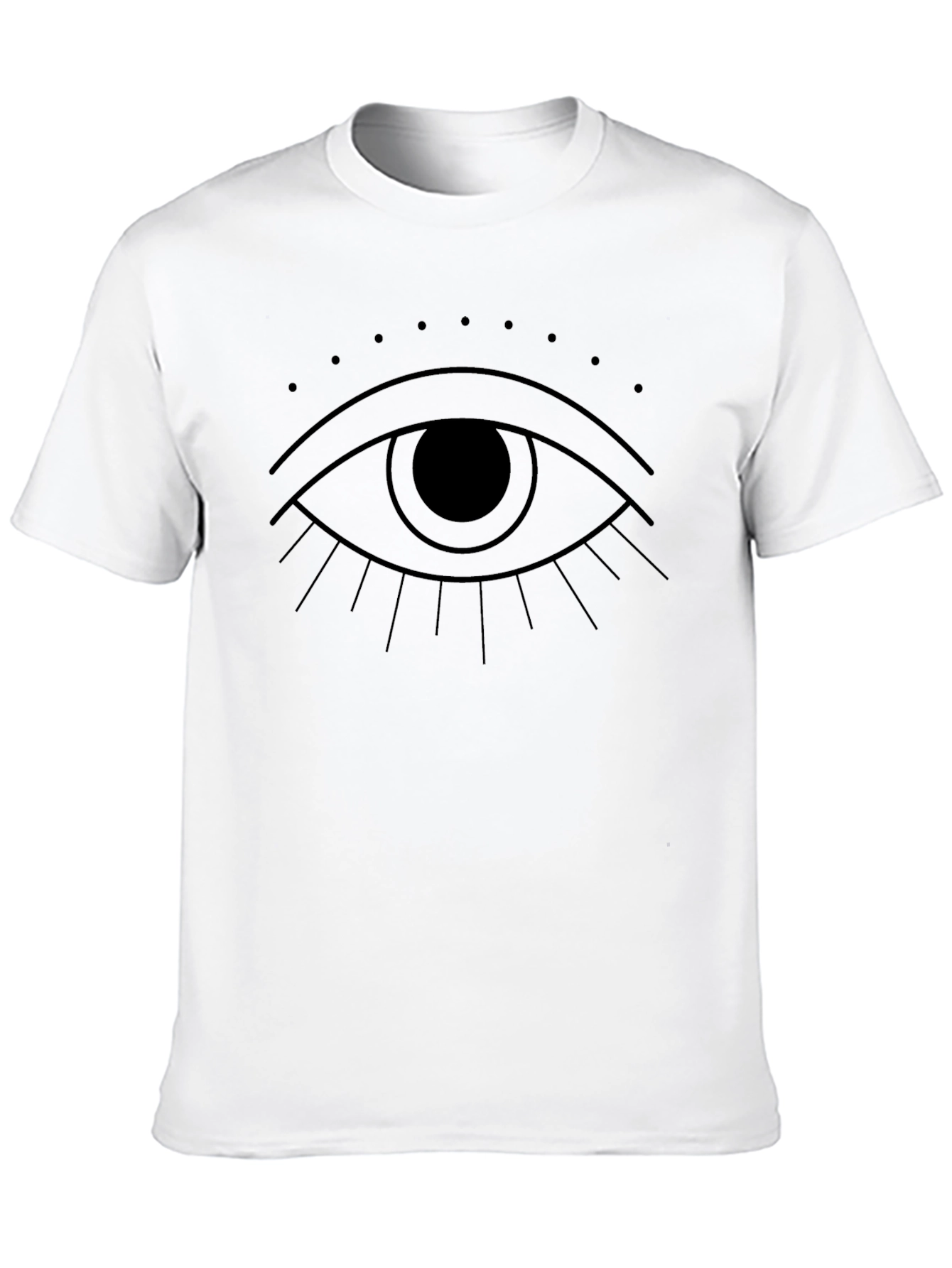 Eye Graphic Black T-Shirt - Modern & Stylish