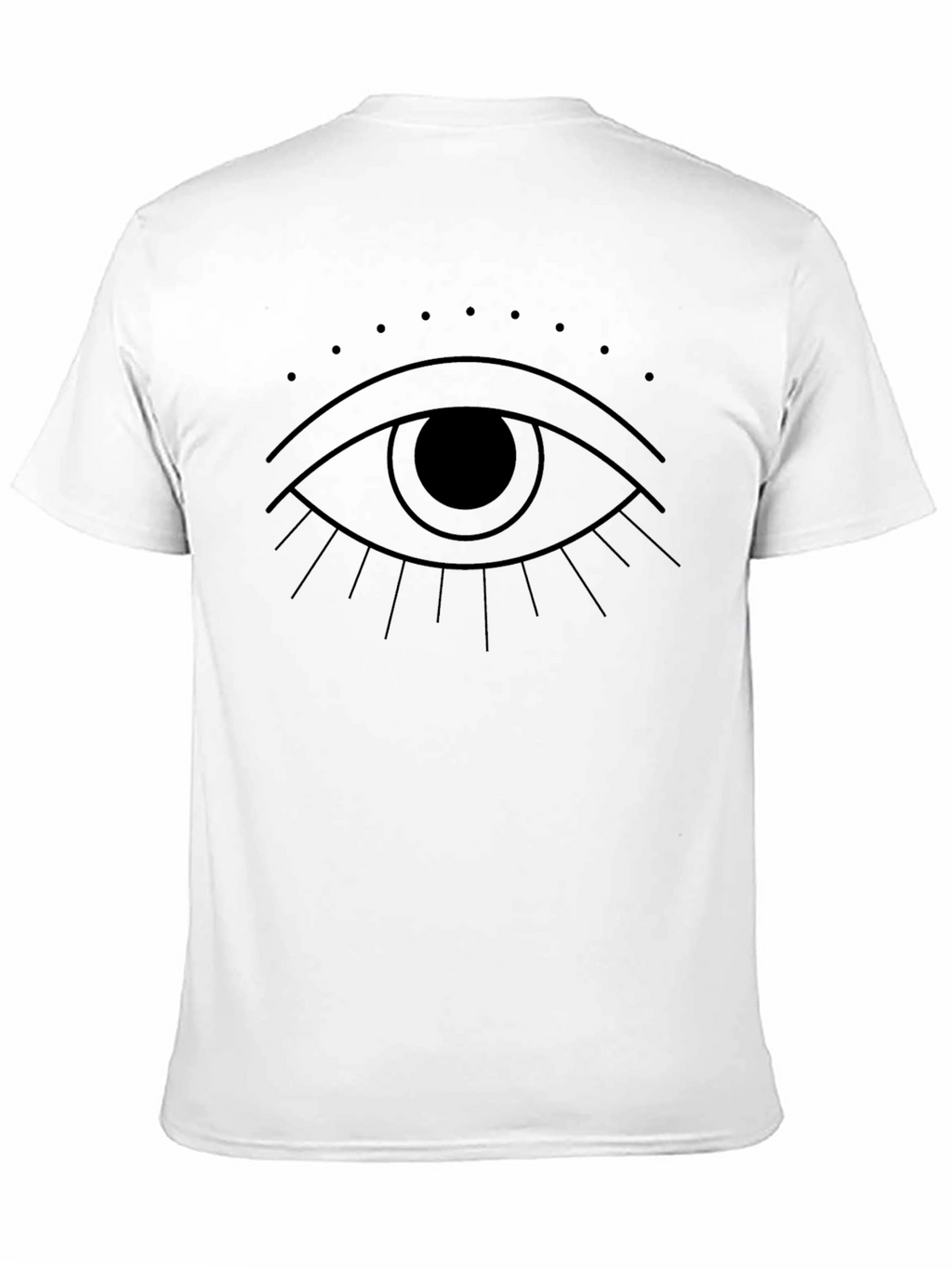 Eye Graphic Black T-Shirt - Modern & Stylish