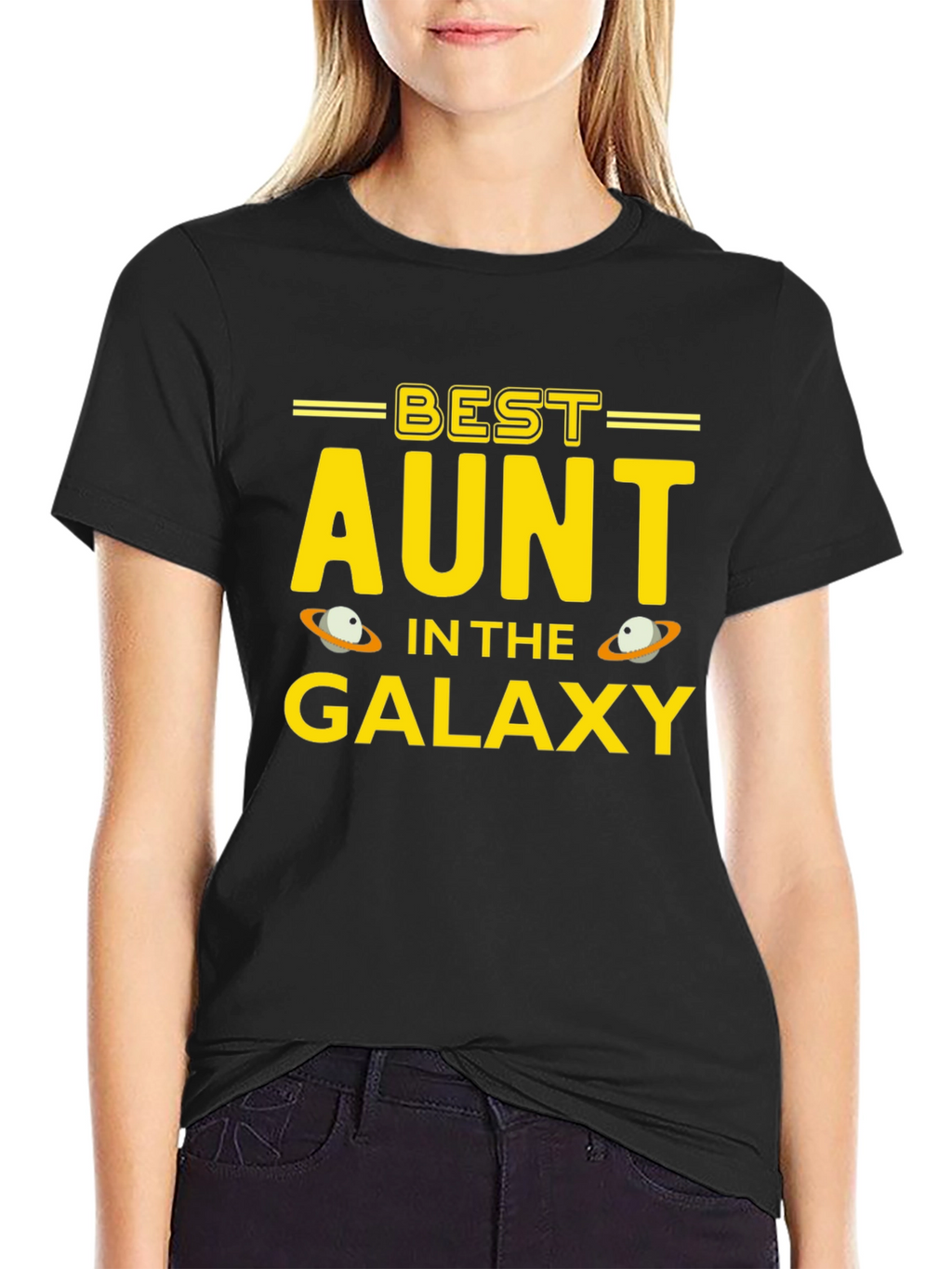 Best Aunt in the Galaxy Graphic T-Shirt