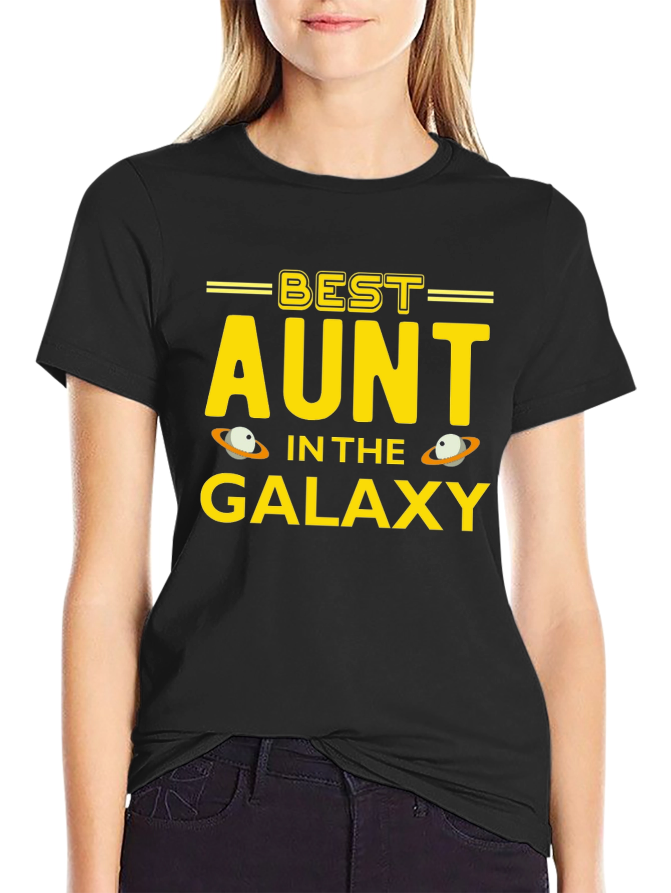 Best Aunt in the Galaxy Graphic T-Shirt