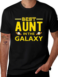 Best Aunt in the Galaxy Graphic T-Shirt