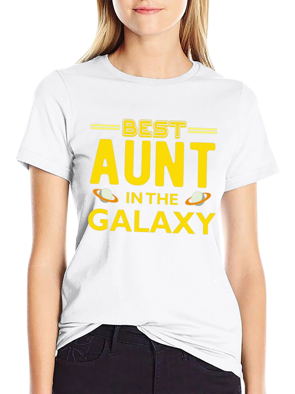 Best Aunt in the Galaxy Graphic T-Shirt