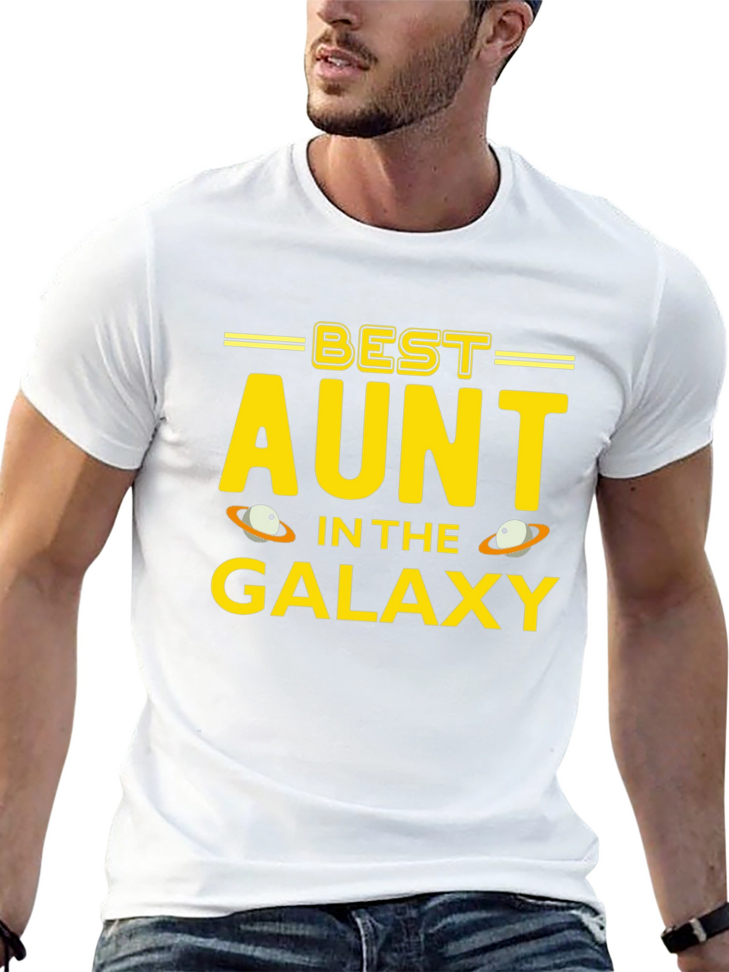 Best Aunt in the Galaxy Graphic T-Shirt