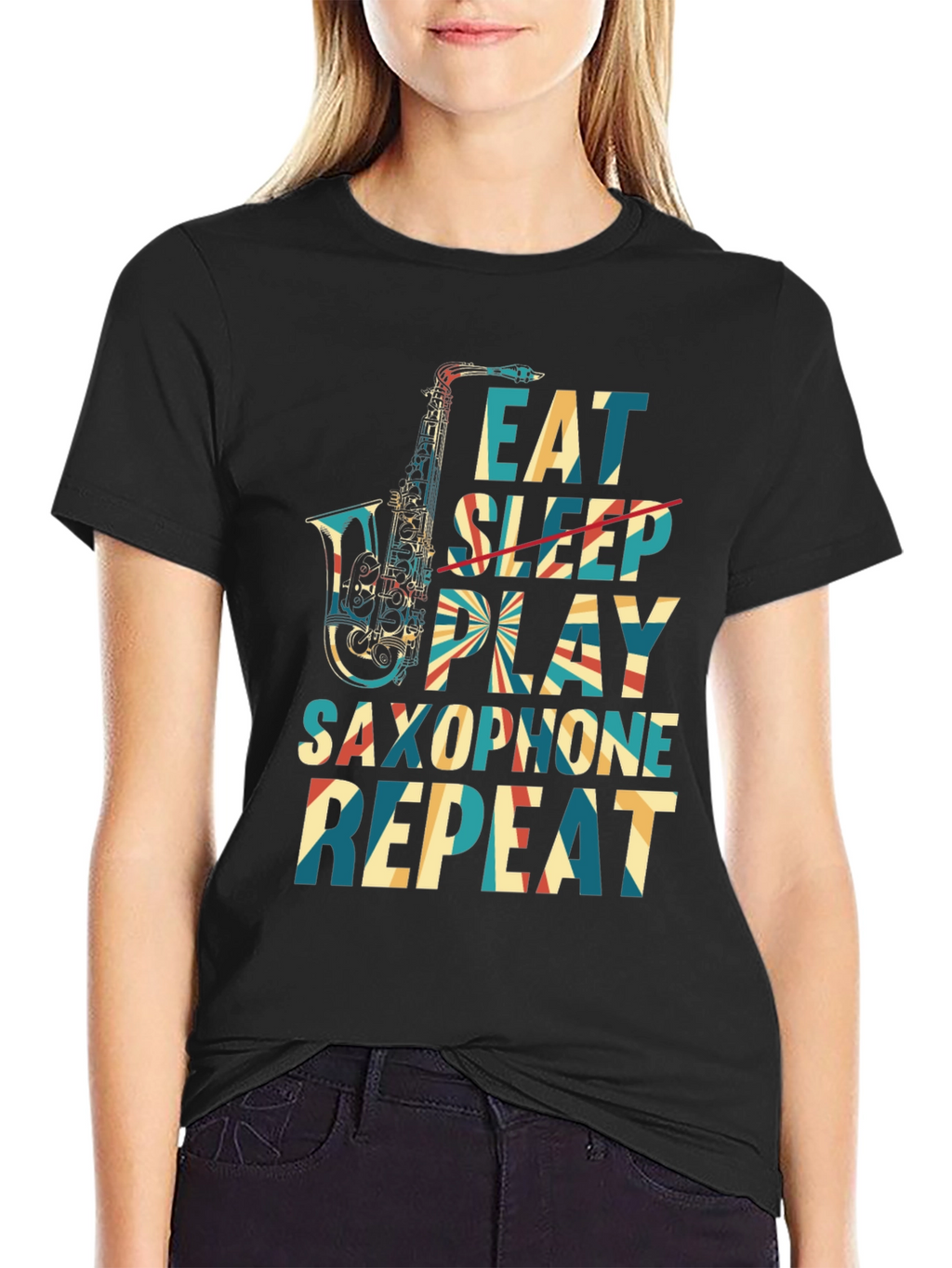 Eat Sleep Play Saxophone T-Shirt