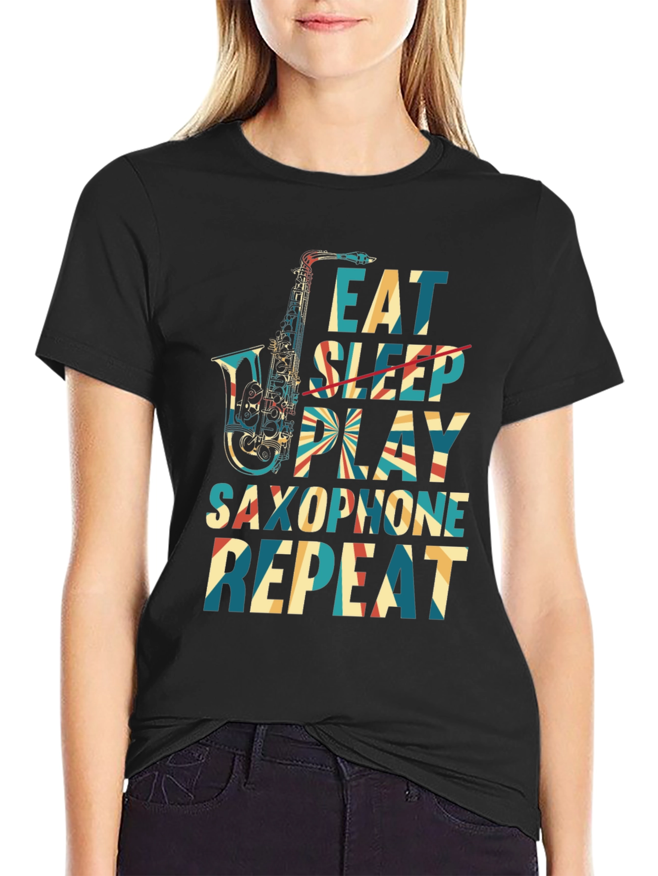 Eat Sleep Play Saxophone T-Shirt