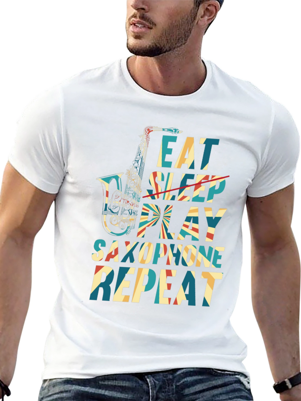 Eat Sleep Play Saxophone T-Shirt