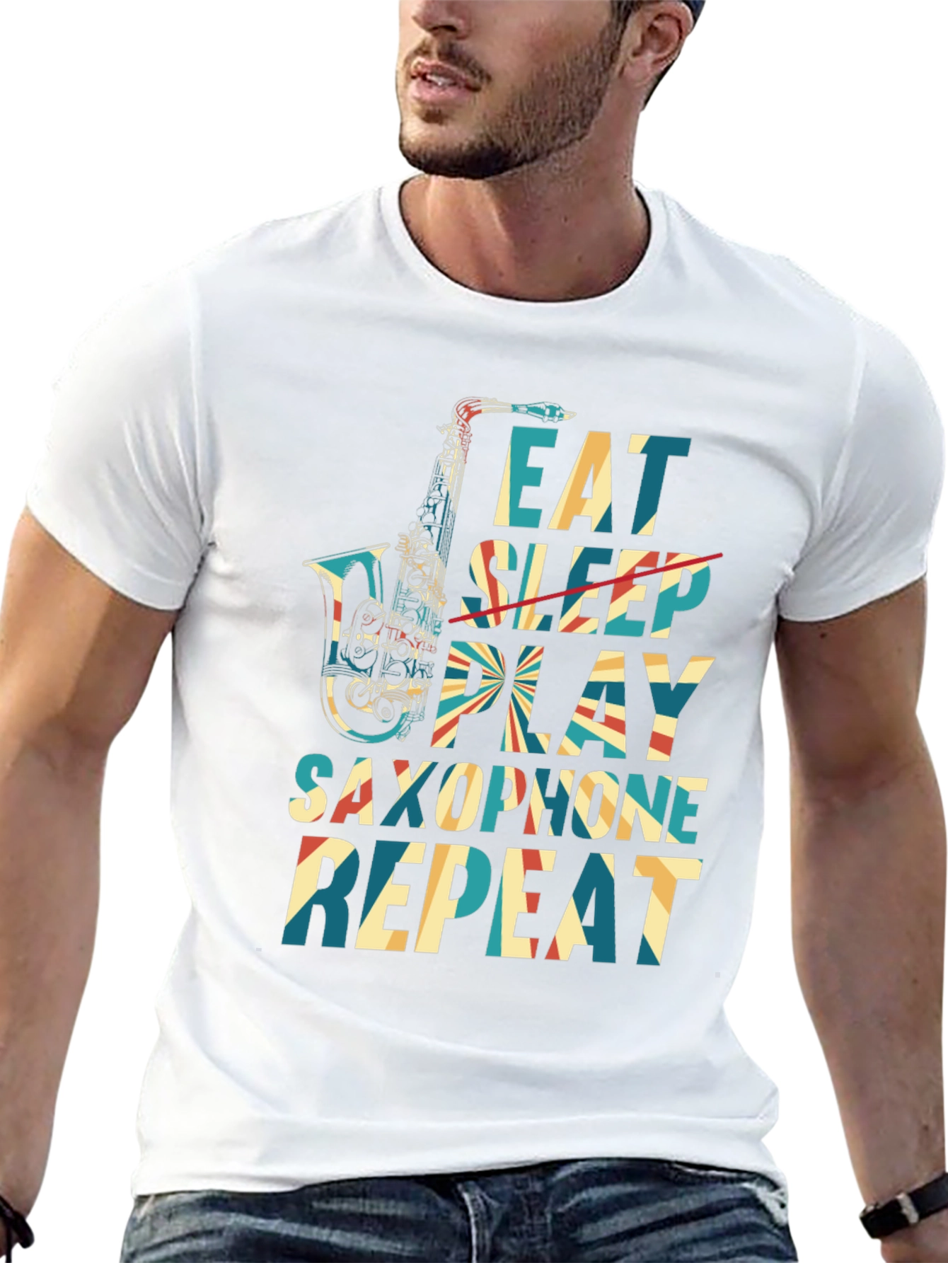 Eat Sleep Play Saxophone T-Shirt