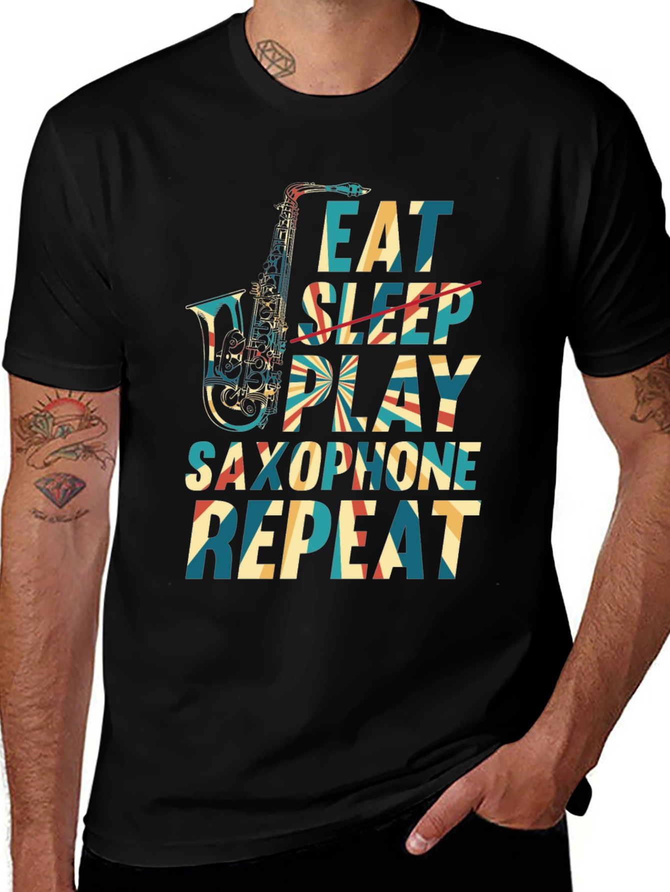 Eat Sleep Play Saxophone T-Shirt