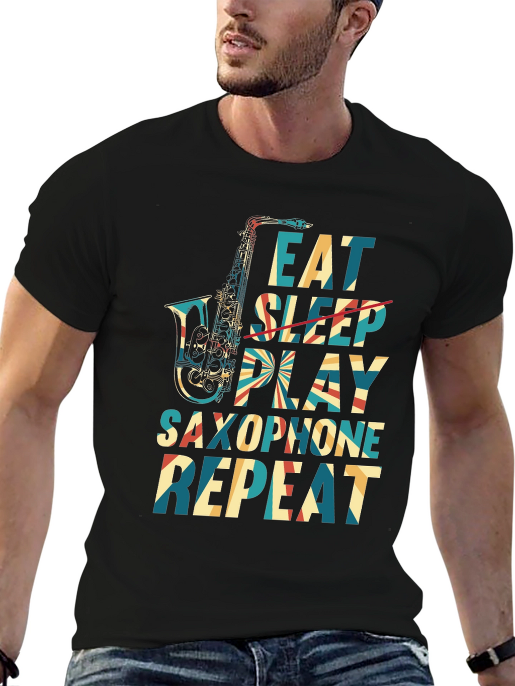 Eat Sleep Play Saxophone T-Shirt