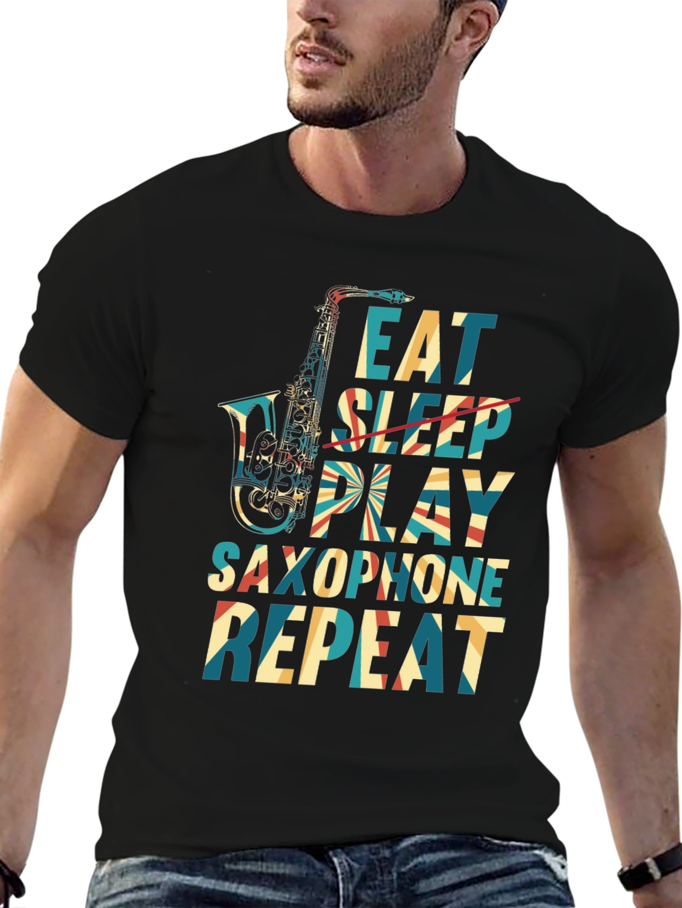 Eat Sleep Play Saxophone T-Shirt