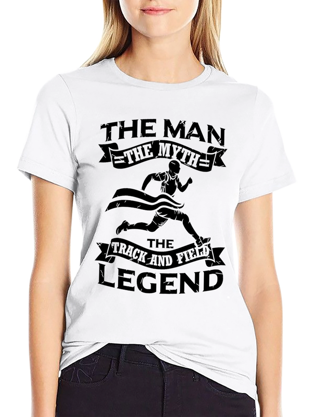 The Man The Myth Track & Field Legend T-Shirt