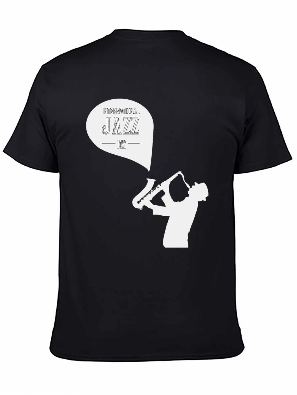 International Jazz Day Black T-Shirt